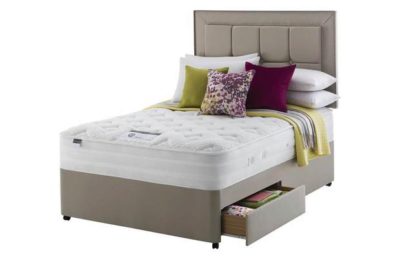 Silentnight Elkin 2000 PKT Memory Foam Kingsize 2 Drw Divan